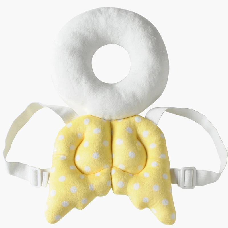 Detailed view of baby pillow for travel use baby learning toy variation