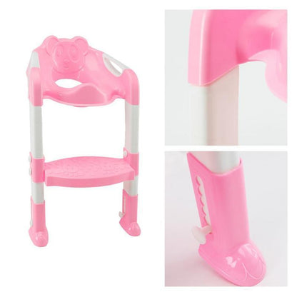 Detailed view of potty training seat for travel use baby learning toy variation