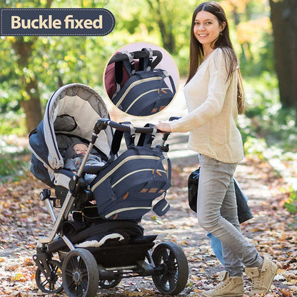 Diaper Changing Backpack with Foldable Baby Bed – Waterproof, Large Capacity