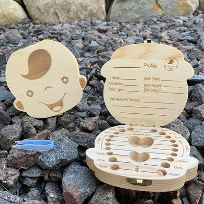 Detailed view of wood baby product for travel use baby learning toy variation