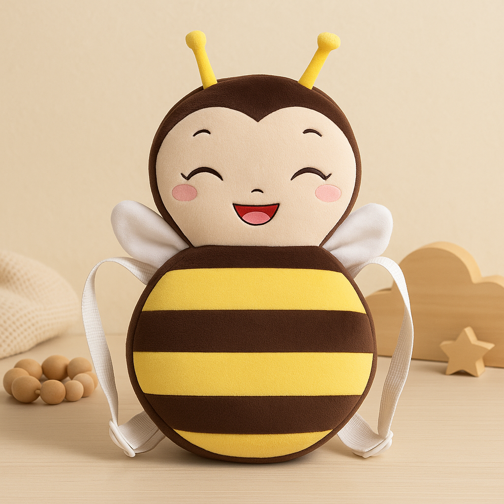 Main view of baby pillow for travel use baby learning toy variation