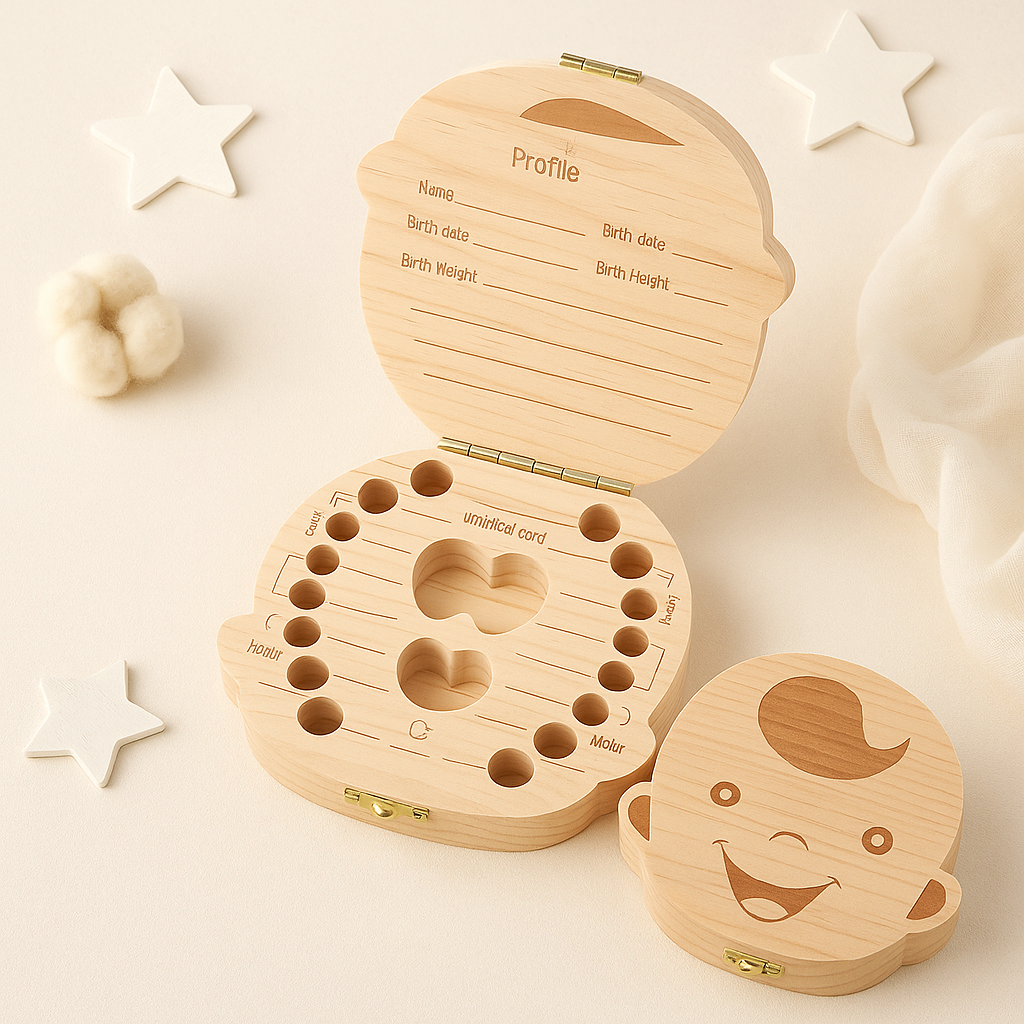 Main view of wood baby product for travel use baby learning toy