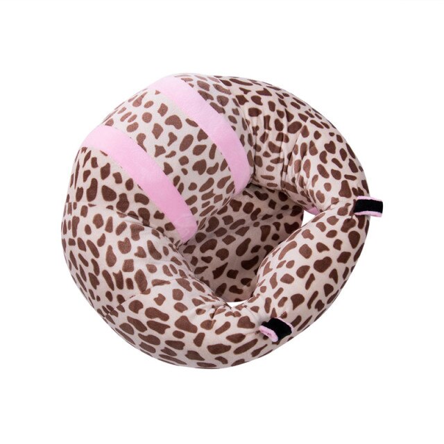 Secondary view of baby product in pink for travel use baby learning toy