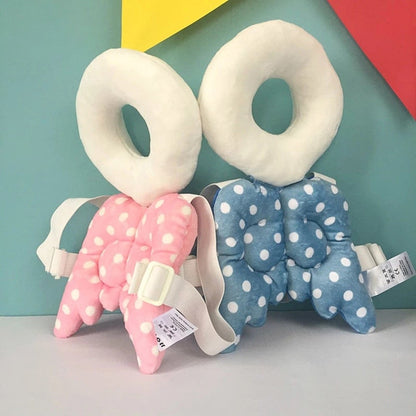 Detailed view of baby pillow for travel use baby learning toy variation