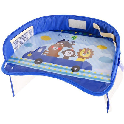 Secondary view of baby product in blue for travel use baby learning toy variation