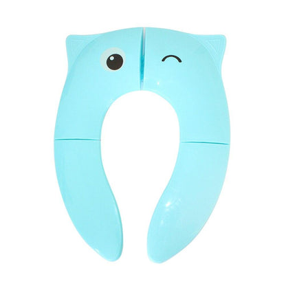 Detailed view of potty training seat for travel use baby learning toy variation