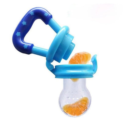 Secondary view of silicone teething toy for travel use baby teething toy