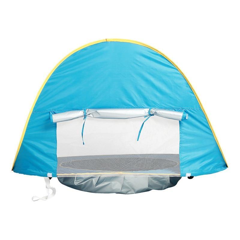 Detailed view of baby tent for travel use baby learning toy