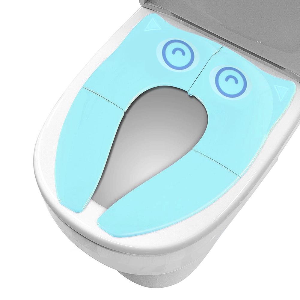 Detailed view of potty training seat for travel use baby learning toy variation