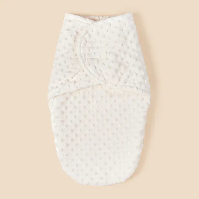 CozyNest™ Ultra-Soft Newborn Wool Sleeping Bag – Secure Swaddle Cocoon