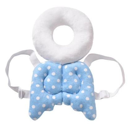Detailed view of baby pillow for travel use baby learning toy variation
