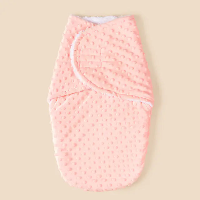 CozyNest™ Ultra-Soft Newborn Wool Sleeping Bag – Secure Swaddle Cocoon