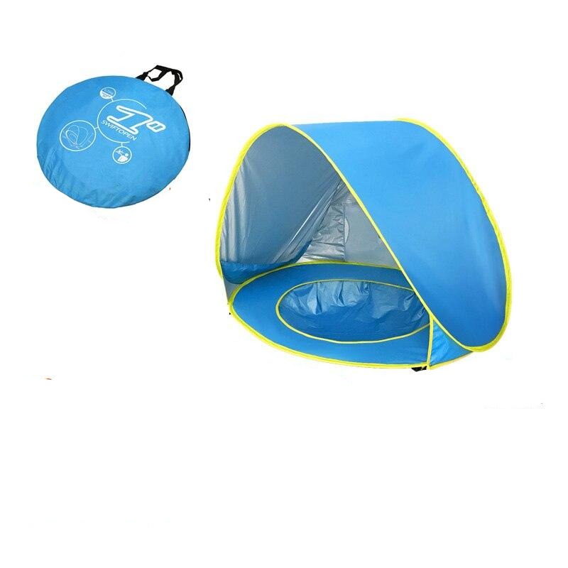 Detailed view of baby tent for travel use baby learning toy variation