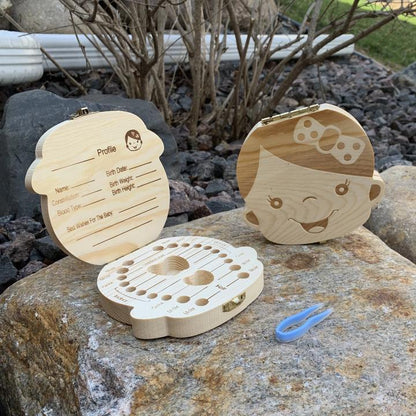 Detailed view of wood baby product for travel use baby learning toy variation